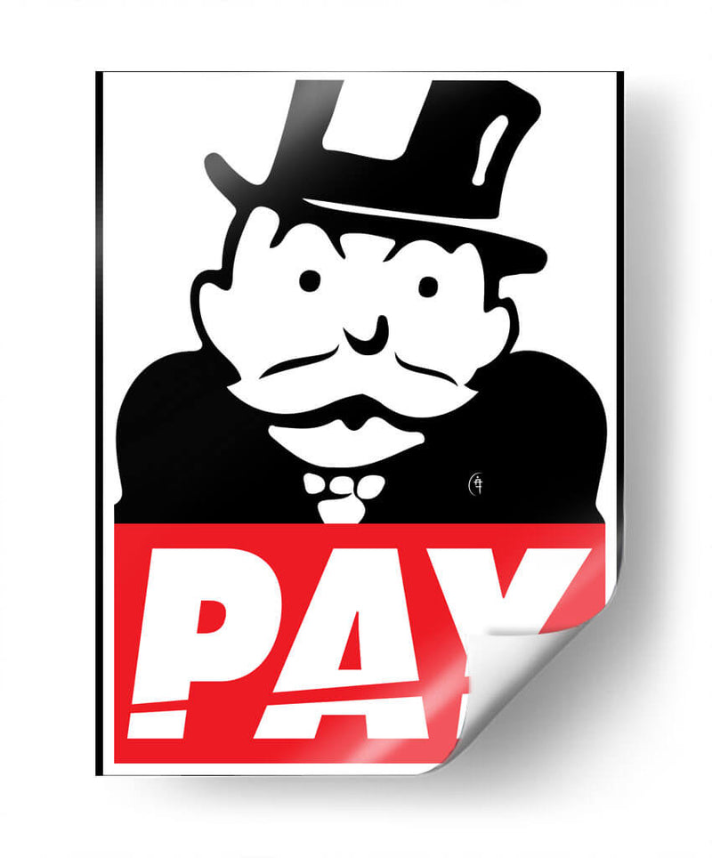 Pay - David Aste | Cuadro decorativo de Canvas Lab
