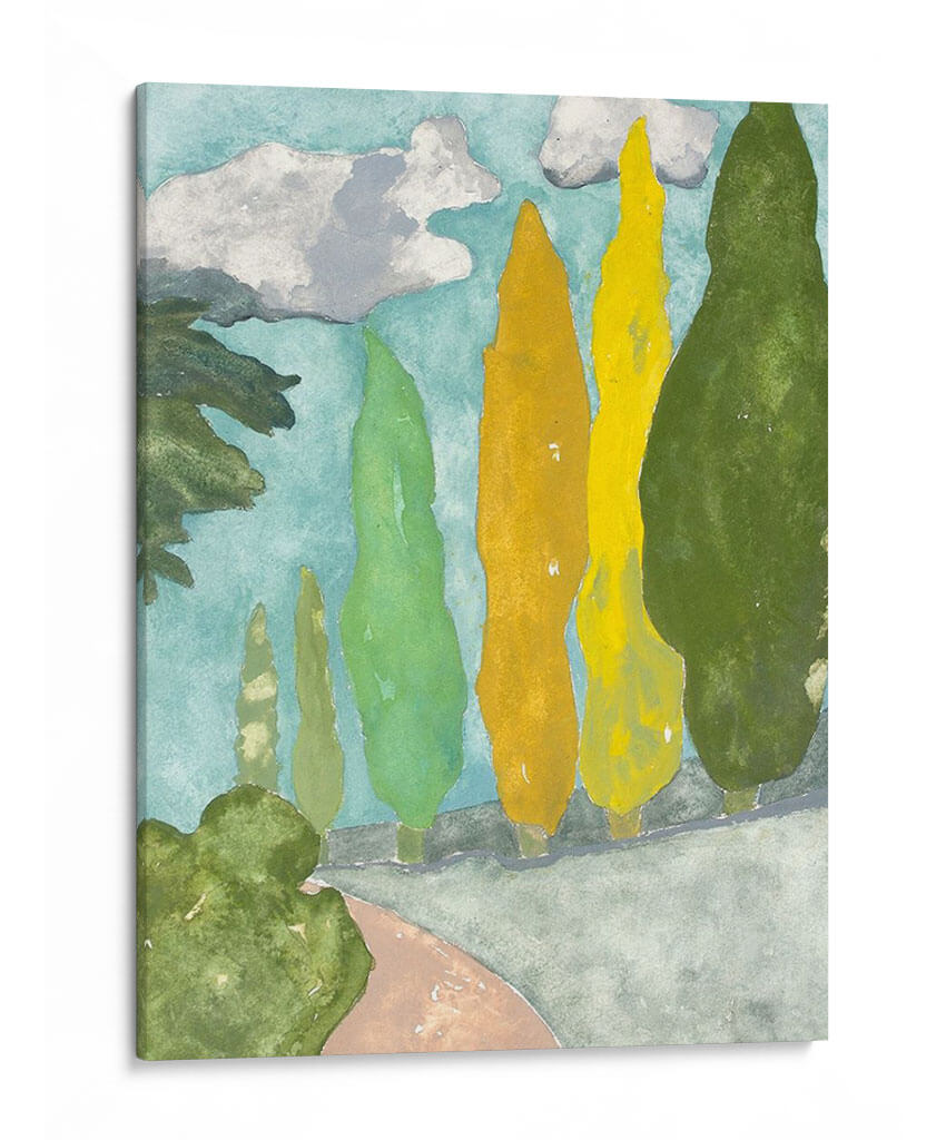 Plein Air Ii Tuscan - Rob Delamater | Cuadro decorativo de Canvas Lab