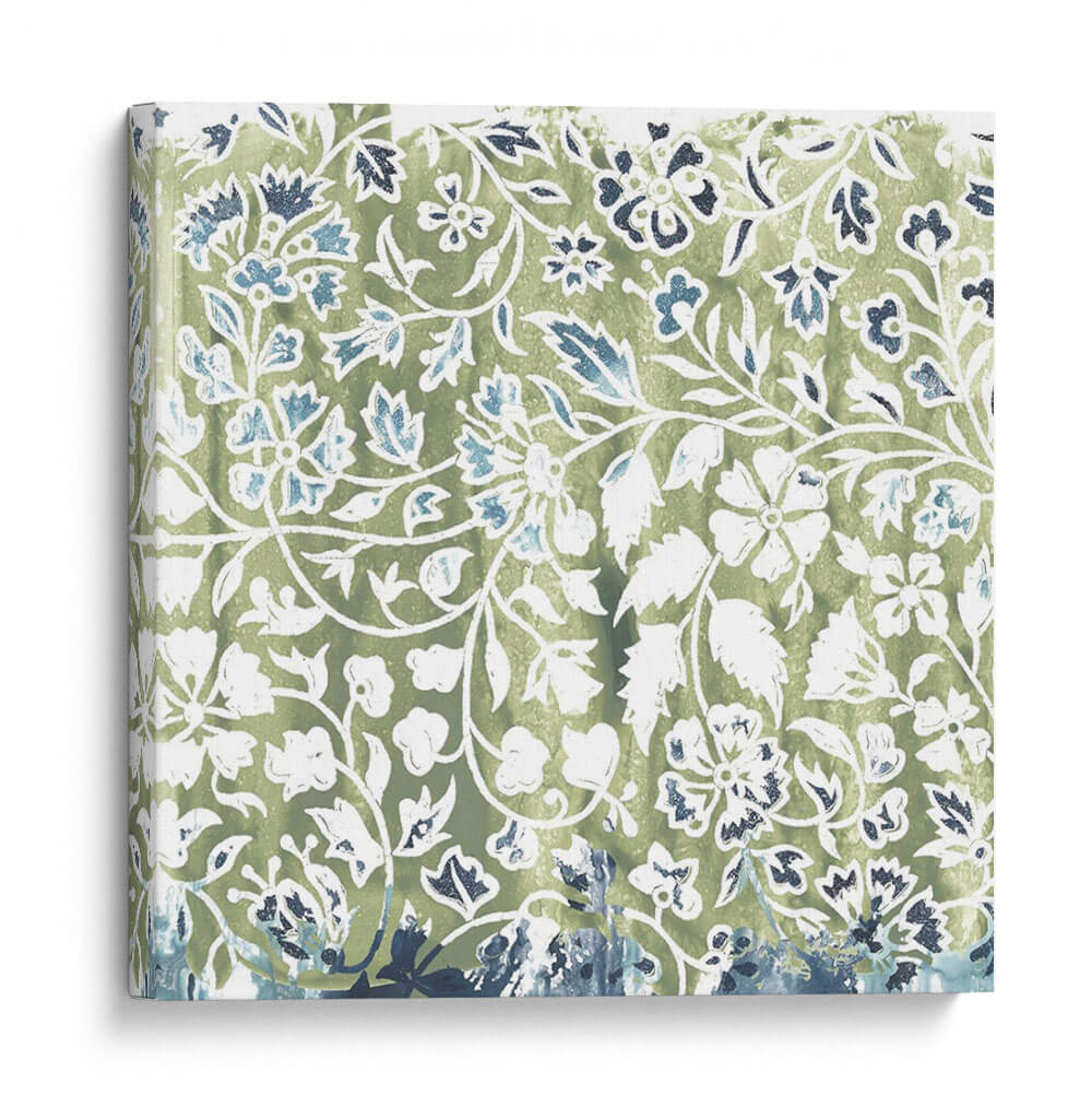 Azulejo De Piedra De La Flor I - June Erica Vess | Cuadro decorativo de Canvas Lab