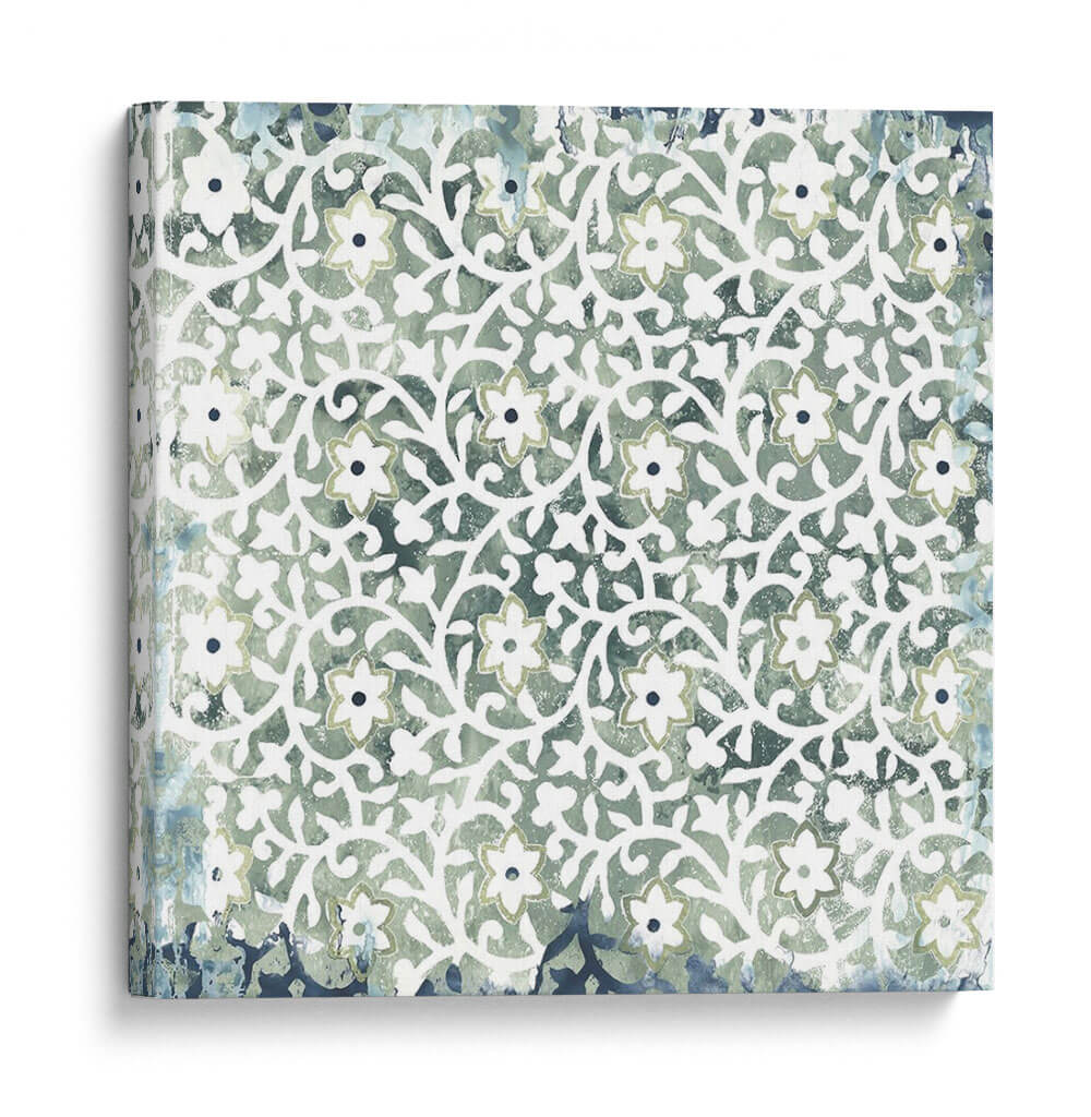 Tile De Piedra De La Flor Iii - June Erica Vess | Cuadro decorativo de Canvas Lab