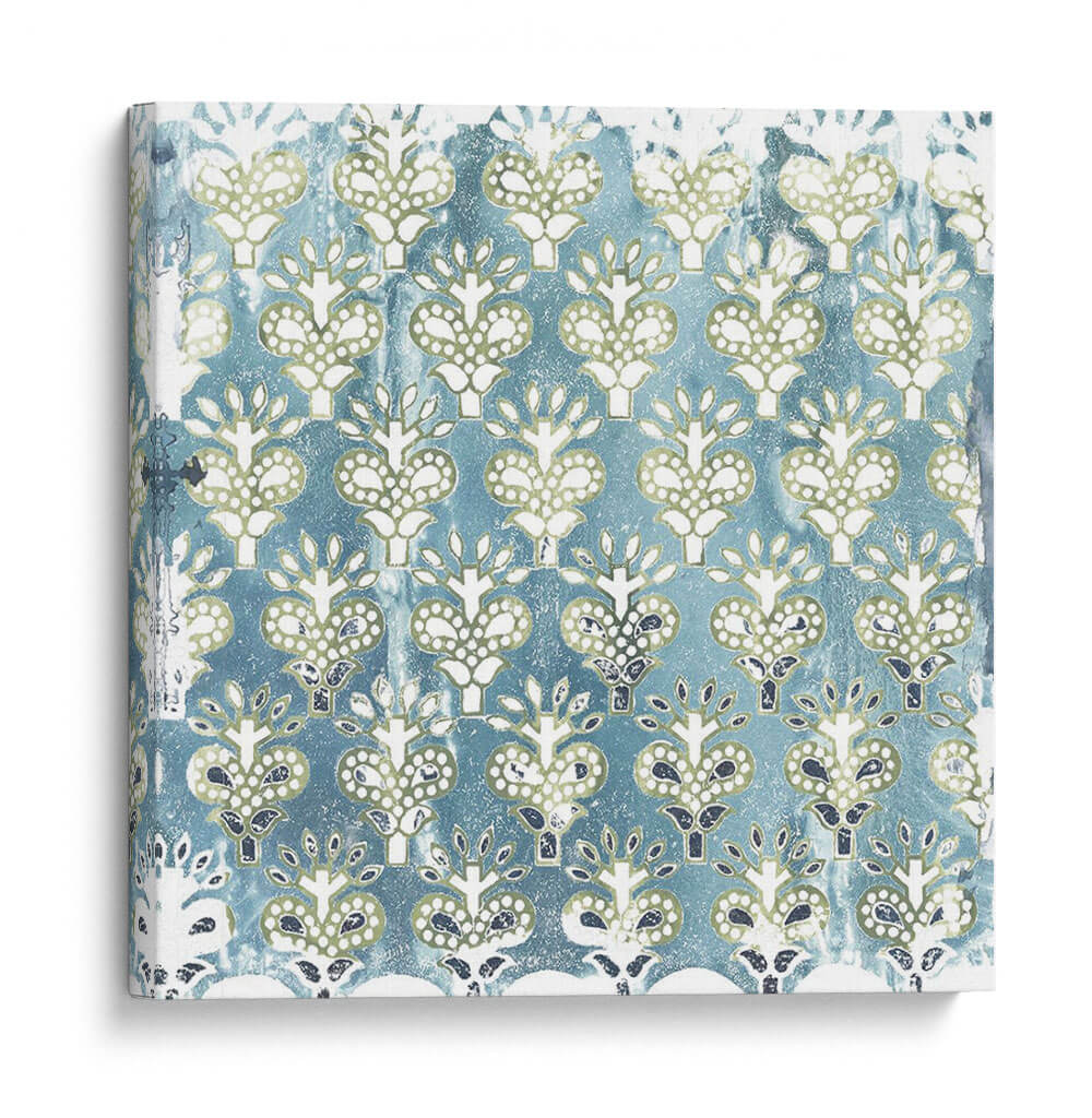 Tile De Piedra De La Flor Vi - June Erica Vess | Cuadro decorativo de Canvas Lab