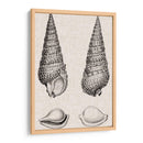 Cáscaras De Leña Y Lino I - Vision Studio | Cuadro decorativo de Canvas Lab