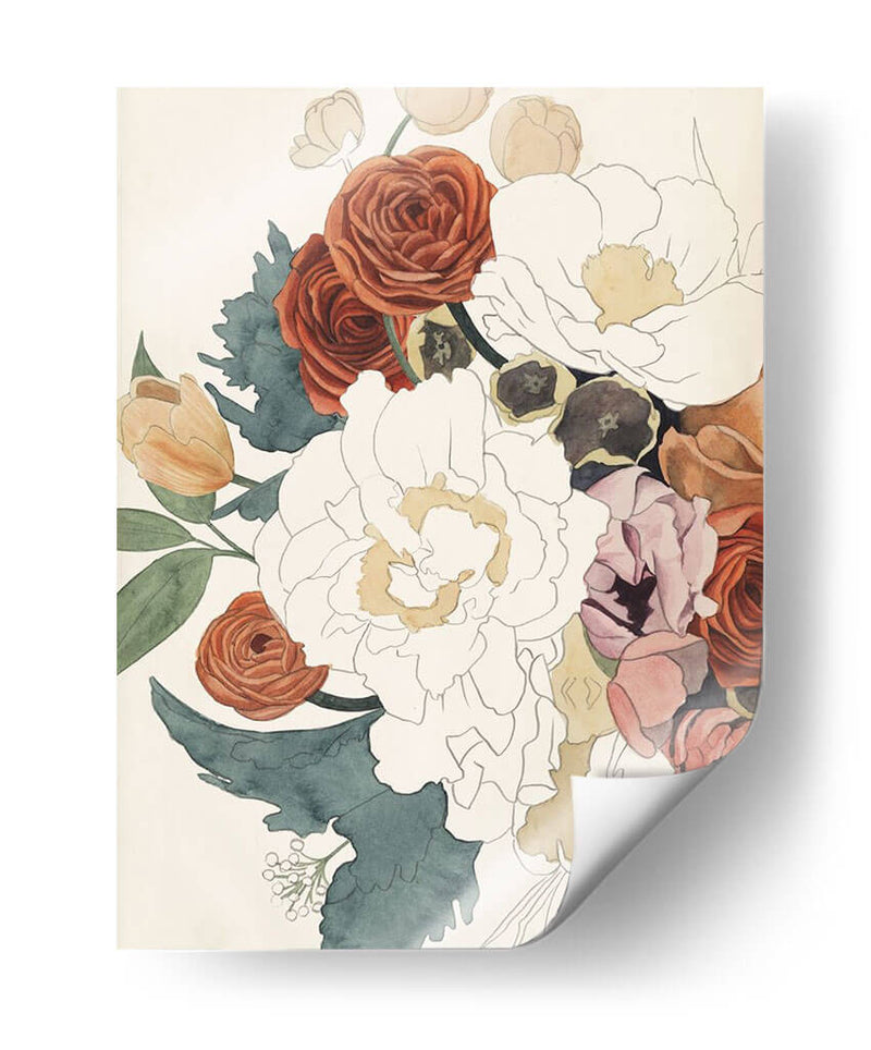 Bouquet Imperfecto I - Grace Popp | Cuadro decorativo de Canvas Lab