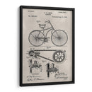 Patente - Bicicleta - Alicia Ludwig | Cuadro decorativo de Canvas Lab