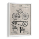 Patente - Bicicleta - Alicia Ludwig | Cuadro decorativo de Canvas Lab