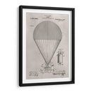 Patente - Globo De Aire Caliente - Alicia Ludwig | Cuadro decorativo de Canvas Lab