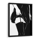 Just a Peek Lines - Line Art | Cuadro decorativo de Canvas Lab