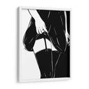 Just a Peek Lines - Line Art | Cuadro decorativo de Canvas Lab