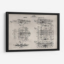 Patente - Máquina Aérea - Alicia Ludwig | Cuadro decorativo de Canvas Lab