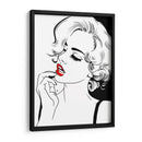 Monroe Lines - Line Art | Cuadro decorativo de Canvas Lab