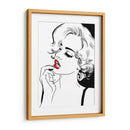 Monroe Lines - Line Art | Cuadro decorativo de Canvas Lab