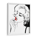 Monroe Lines - Line Art | Cuadro decorativo de Canvas Lab