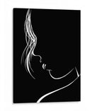 Woman Lines - Line Art | Cuadro decorativo de Canvas Lab