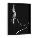 Woman Lines - Line Art | Cuadro decorativo de Canvas Lab