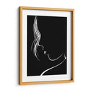 Woman Lines - Line Art | Cuadro decorativo de Canvas Lab