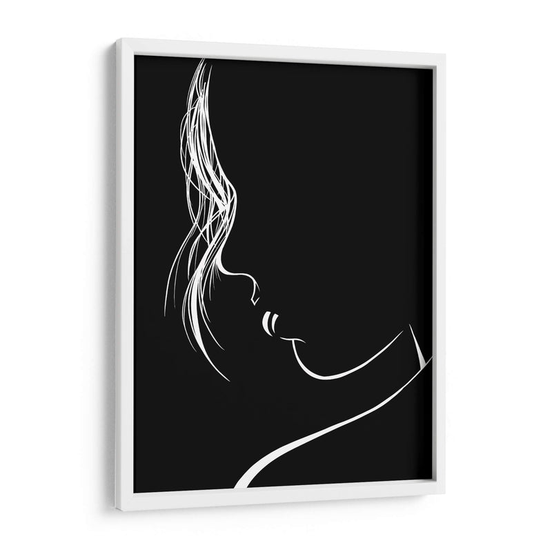 Woman Lines - Line Art | Cuadro decorativo de Canvas Lab