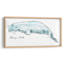 Cetacea Beluga Whale - June Erica Vess | Cuadro decorativo de Canvas Lab