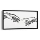 Creación de Adán  - Line Art | Cuadro decorativo de Canvas Lab