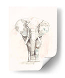 Pastel Safari Ii - Jennifer Goldberger | Cuadro decorativo de Canvas Lab