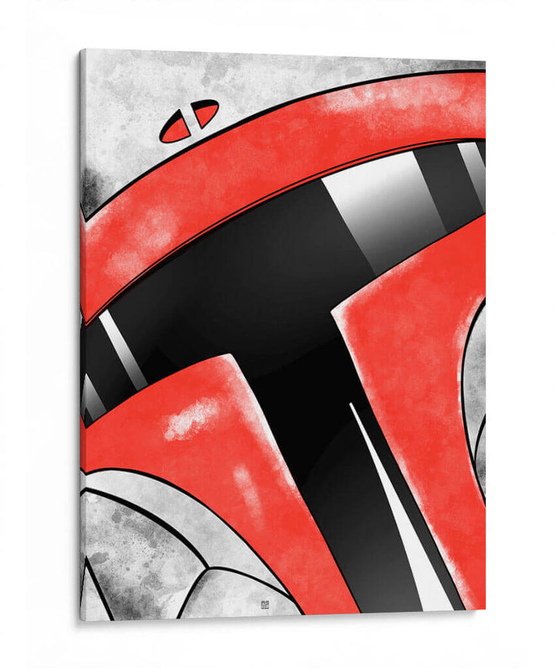 Mando Lines - Line Art | Cuadro decorativo de Canvas Lab