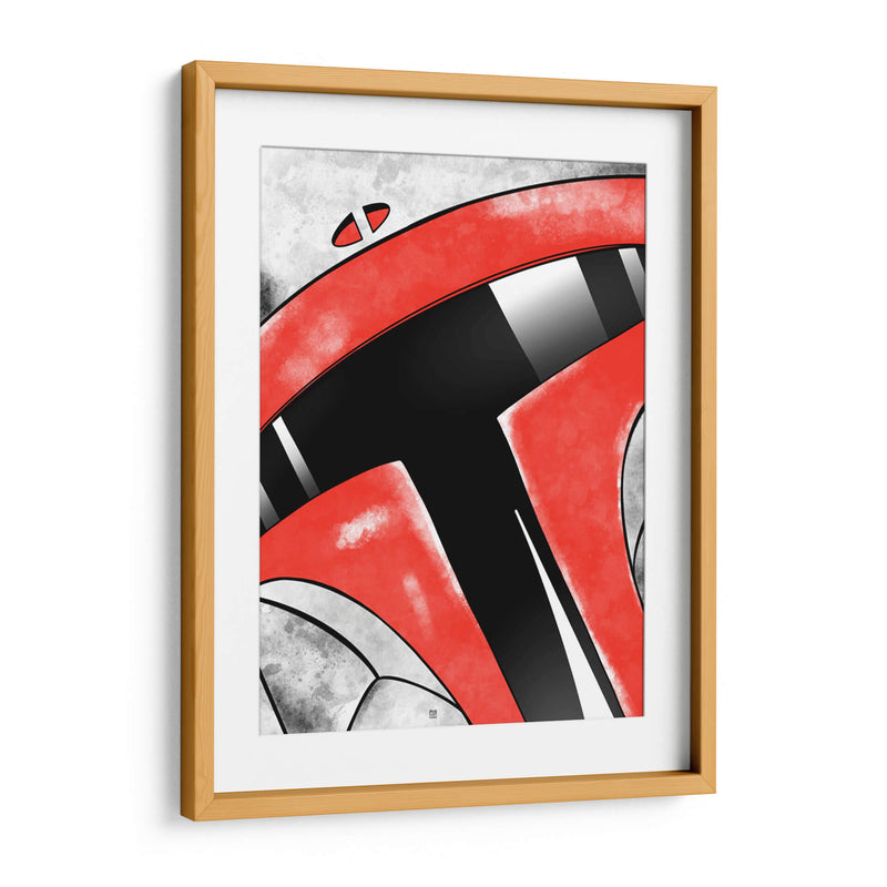 Mando Lines - Line Art | Cuadro decorativo de Canvas Lab