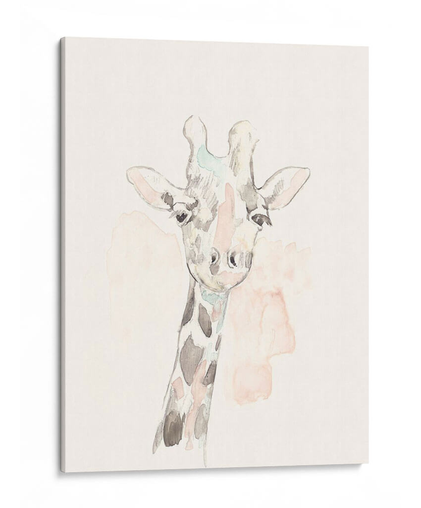 Pastel Safari Iv - Jennifer Goldberger | Cuadro decorativo de Canvas Lab