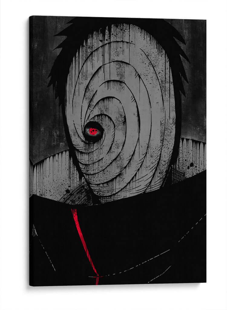 Tobi Sharingan - Dry Ink | Cuadro decorativo de Canvas Lab