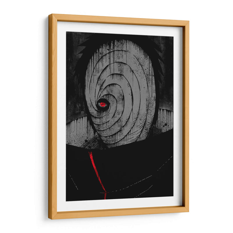 Tobi Sharingan - Dry Ink | Cuadro decorativo de Canvas Lab