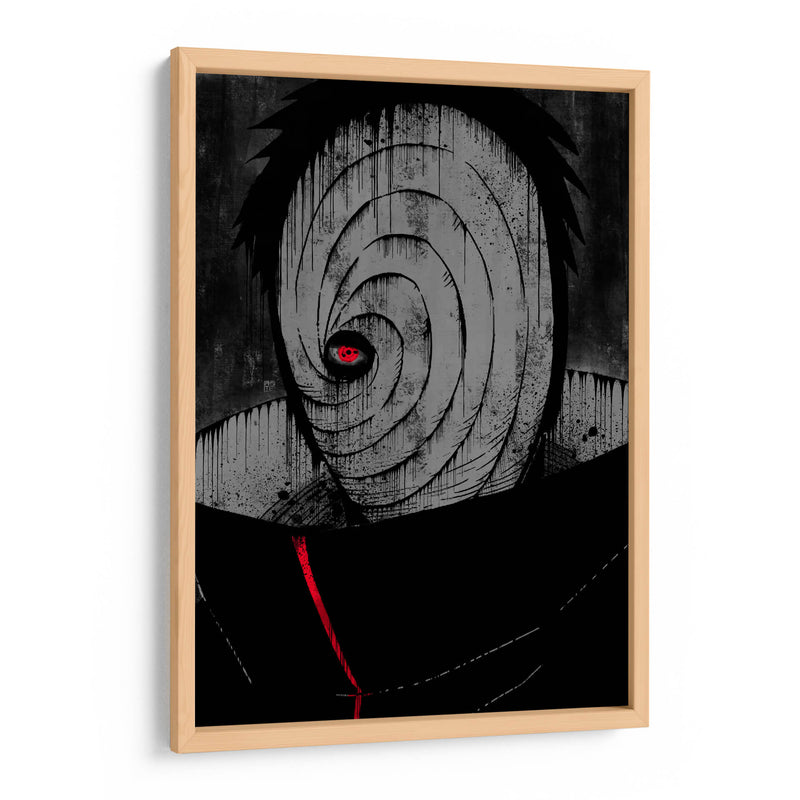 Tobi Sharingan - Dry Ink | Cuadro decorativo de Canvas Lab