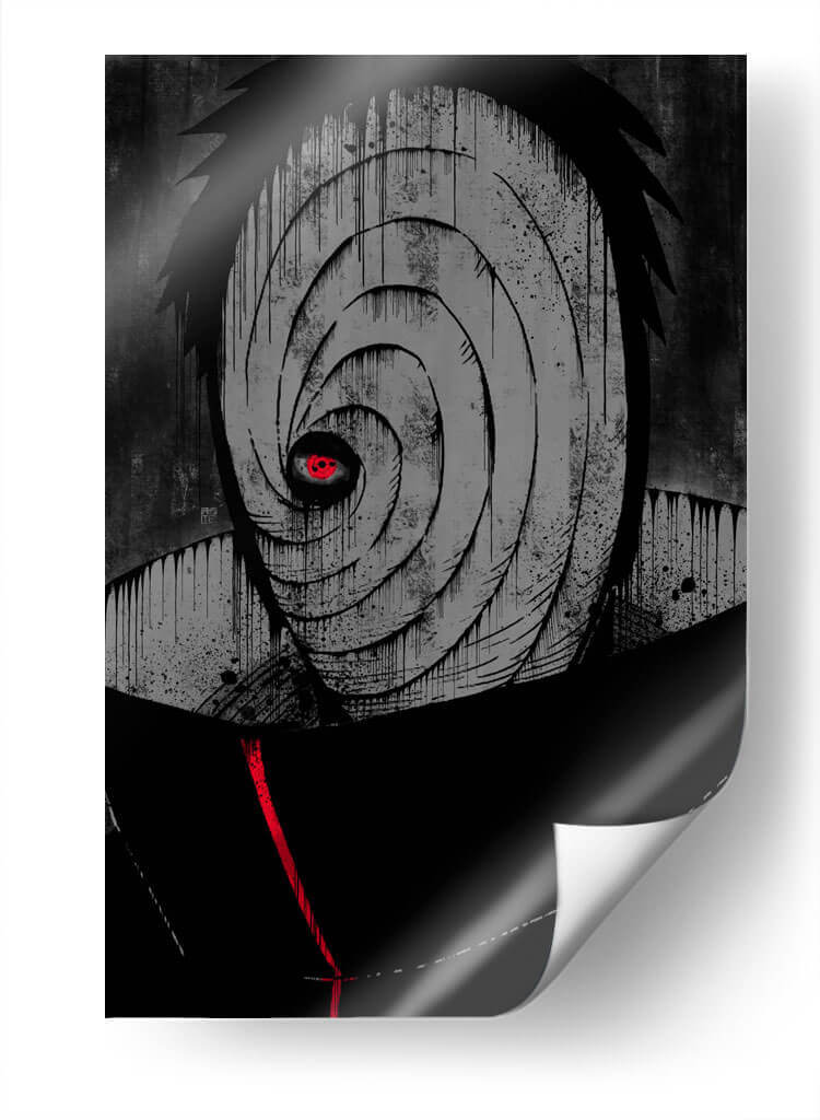 Tobi Sharingan - Dry Ink | Cuadro decorativo de Canvas Lab