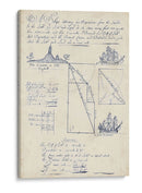 Diario Náutico V - Vision Studio | Cuadro decorativo de Canvas Lab