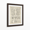 Diseño De Jardín Antiguo V - DeZallier d Argenville | Cuadro decorativo de Canvas Lab
