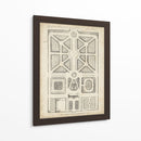 Diseño De Jardín Antiguo V - DeZallier d Argenville | Cuadro decorativo de Canvas Lab