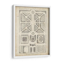 Diseño De Jardín Antiguo V - DeZallier d Argenville | Cuadro decorativo de Canvas Lab