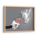 Color Molotov Mouse - David Aste | Cuadro decorativo de Canvas Lab