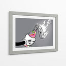 Color Molotov Mouse - David Aste | Cuadro decorativo de Canvas Lab