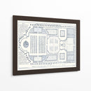 Plan De Jardín De Cocina I - William Lawon | Cuadro decorativo de Canvas Lab