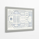 Plan De Jardín De Cocina I - William Lawon | Cuadro decorativo de Canvas Lab