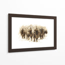 Rebaño De Bisonte I - Ethan Harper | Cuadro decorativo de Canvas Lab