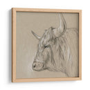 Bison Sketch Ii - Melissa Wang | Cuadro decorativo de Canvas Lab