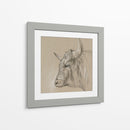 Bison Sketch Ii - Melissa Wang | Cuadro decorativo de Canvas Lab