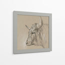 Bison Sketch Ii - Melissa Wang | Cuadro decorativo de Canvas Lab