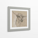 Boceto Longhorn I - Melissa Wang | Cuadro decorativo de Canvas Lab
