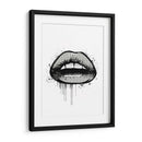 2D Lips - Line Art | Cuadro decorativo de Canvas Lab