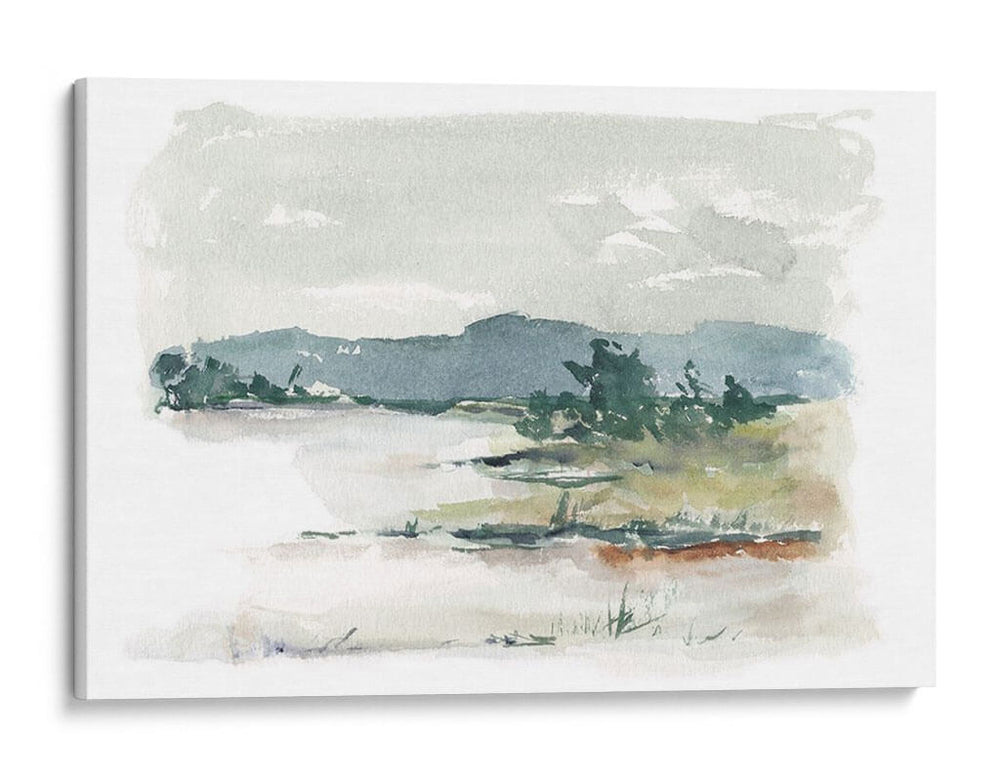 Estudio De Lago Overcast Ii - Ethan Harper | Cuadro decorativo de Canvas Lab