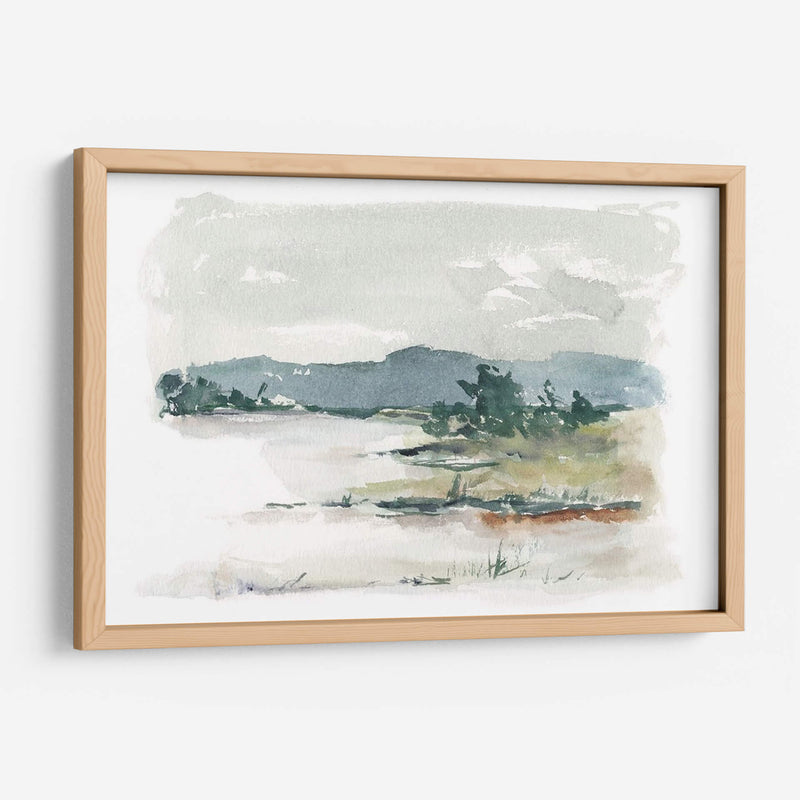 Estudio De Lago Overcast Ii - Ethan Harper | Cuadro decorativo de Canvas Lab