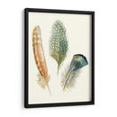 Plumas De Acuarela I - Megan Meagher | Cuadro decorativo de Canvas Lab