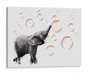 Bebé Elefante y sus Burbujas - Hue Art | Cuadro decorativo de Canvas Lab