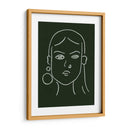 Retrato De Malaquita Iv - Melissa Wang | Cuadro decorativo de Canvas Lab