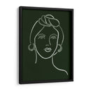 Retrato De Malaquita V - Melissa Wang | Cuadro decorativo de Canvas Lab